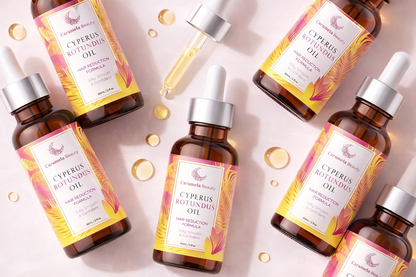 Caramela Beauty Cyperus Rotundus Oil for Natural Hair Reduction - 60Ml/2Oz